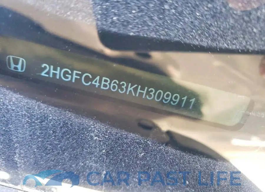 2HGFC4B63KH309911# 12