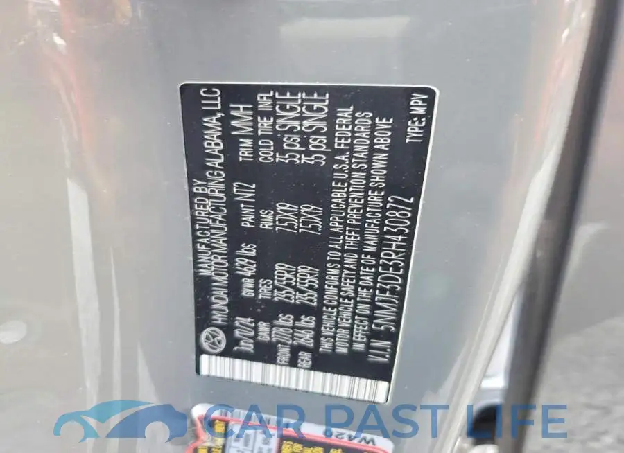 5NMJF3DE3RH430872# 14