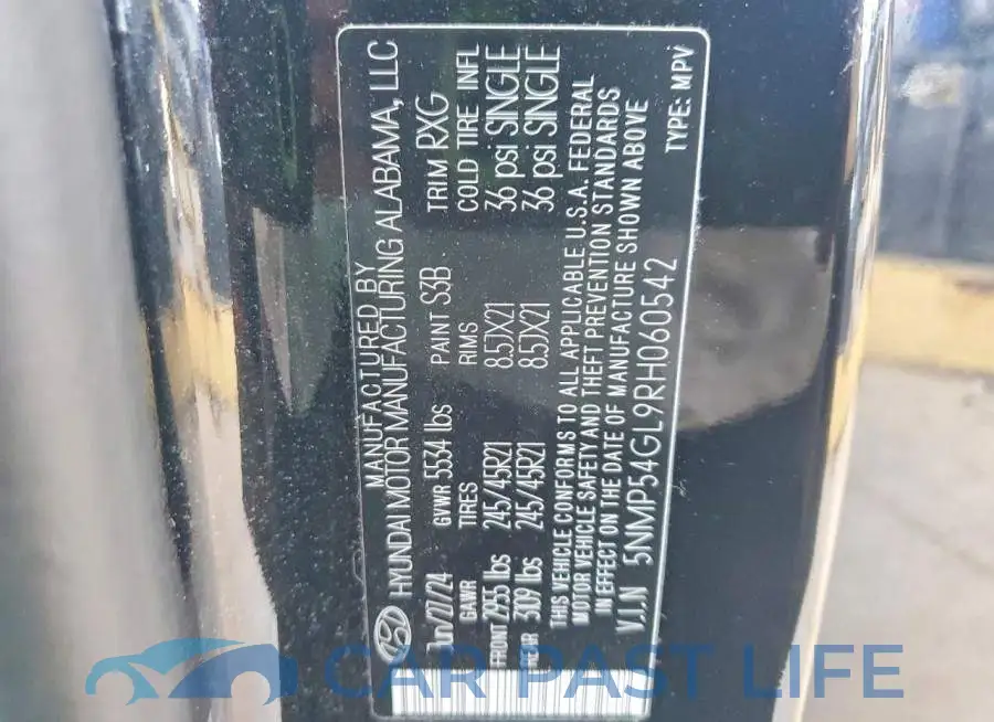 5NMP54GL9RH060542# 13