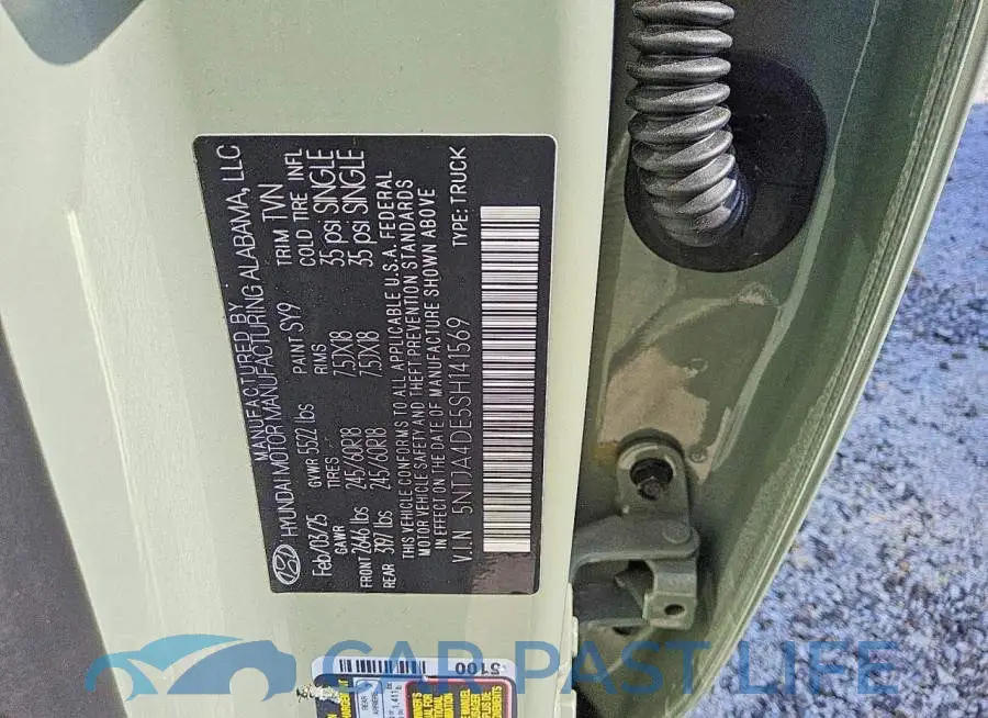 5NTJA4DE5SH141569# 13