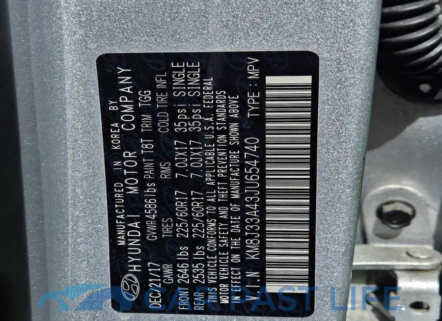 KM8J33A43JU654740# 10