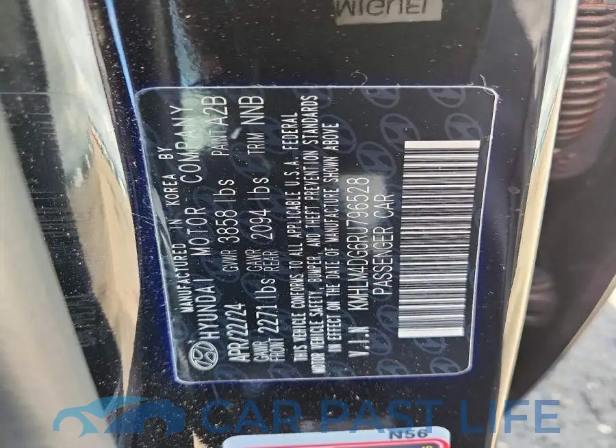 KMHLM4DG6RU796528# 12