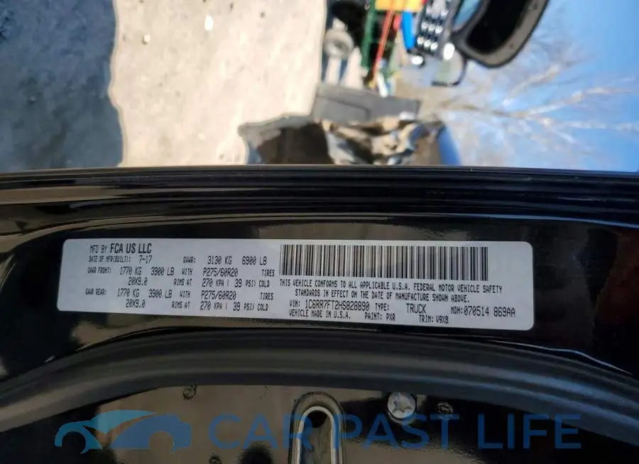 1C6RR7FT2HS828890# 13