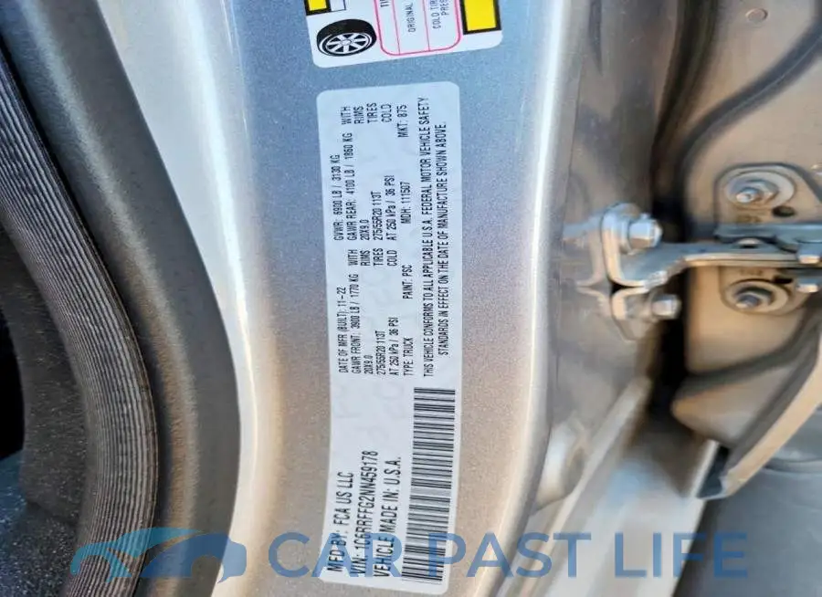 1C6RRFFG2NN459178# 13