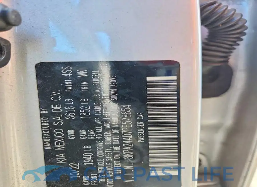 3KPA24AD7PE528854# 12