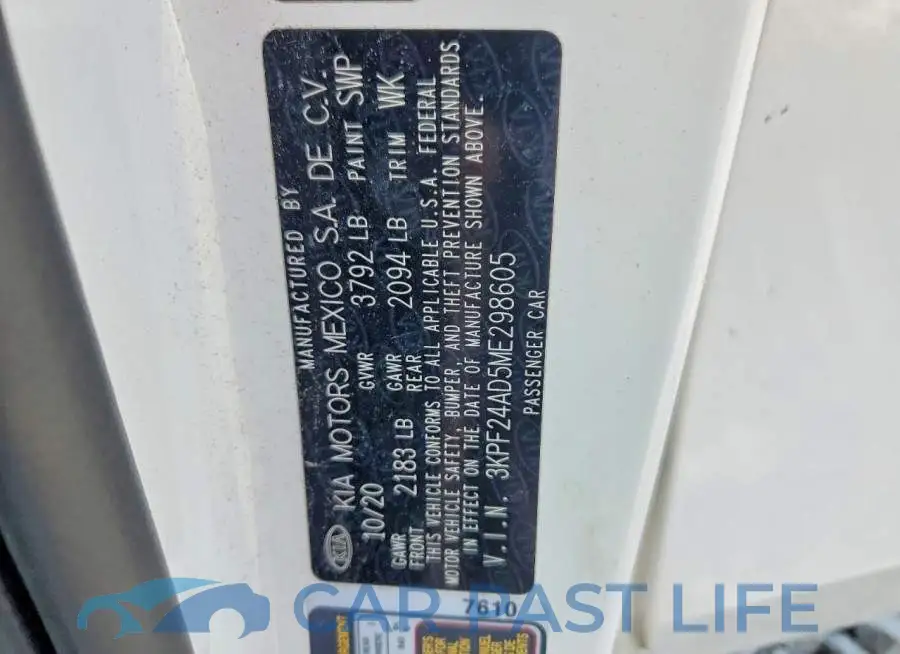 3KPF24AD5ME298605# 12
