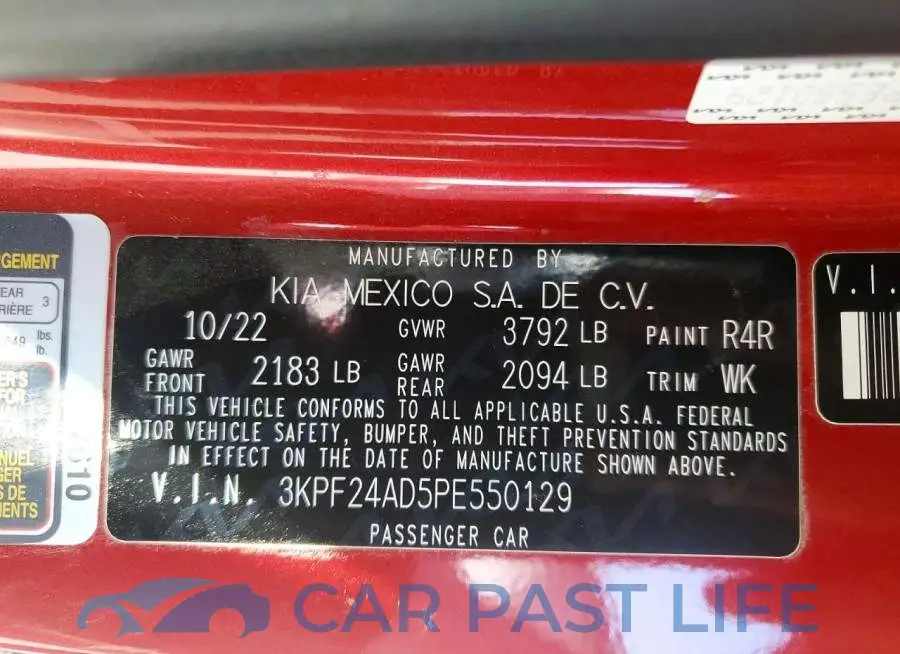 3KPF24AD5PE550129# 12