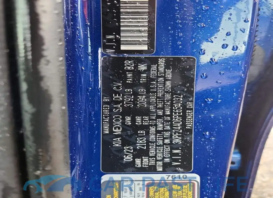 3KPF24AD6PE654032# 12