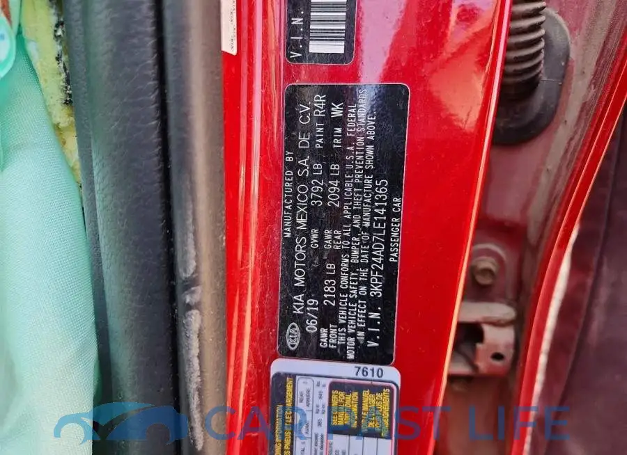 3KPF24AD7LE141365# 13