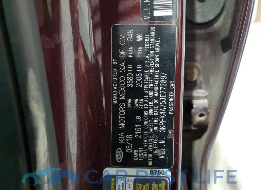 3KPFK4A75JE272897# 12