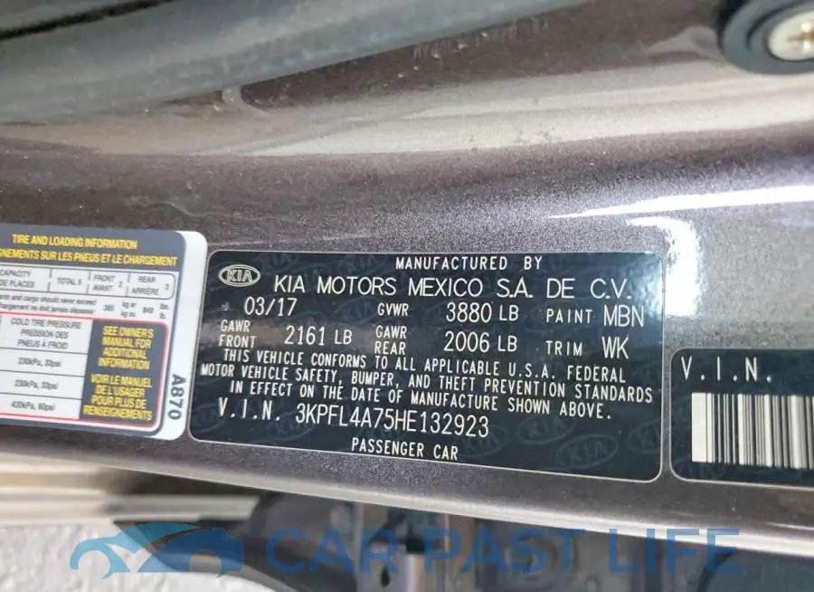 3KPFL4A75HE132923# 12