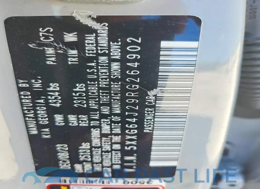 5XXG64J29RG264902# 12