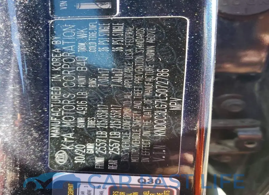 KNDCC3LG7L5072786# 12