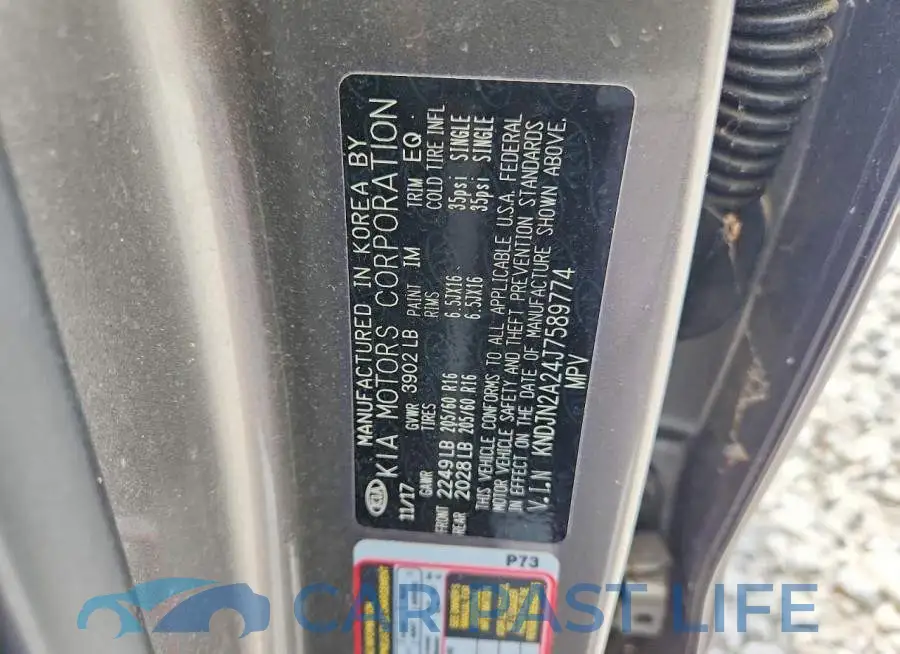 KNDJN2A24J7589774# 13
