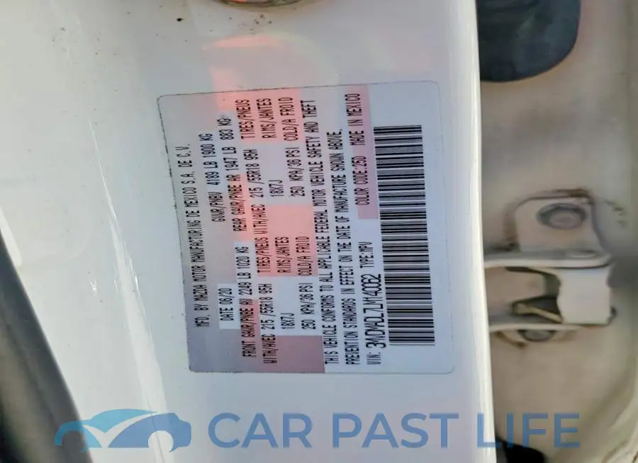 3MVDMADL7LM140062# 13