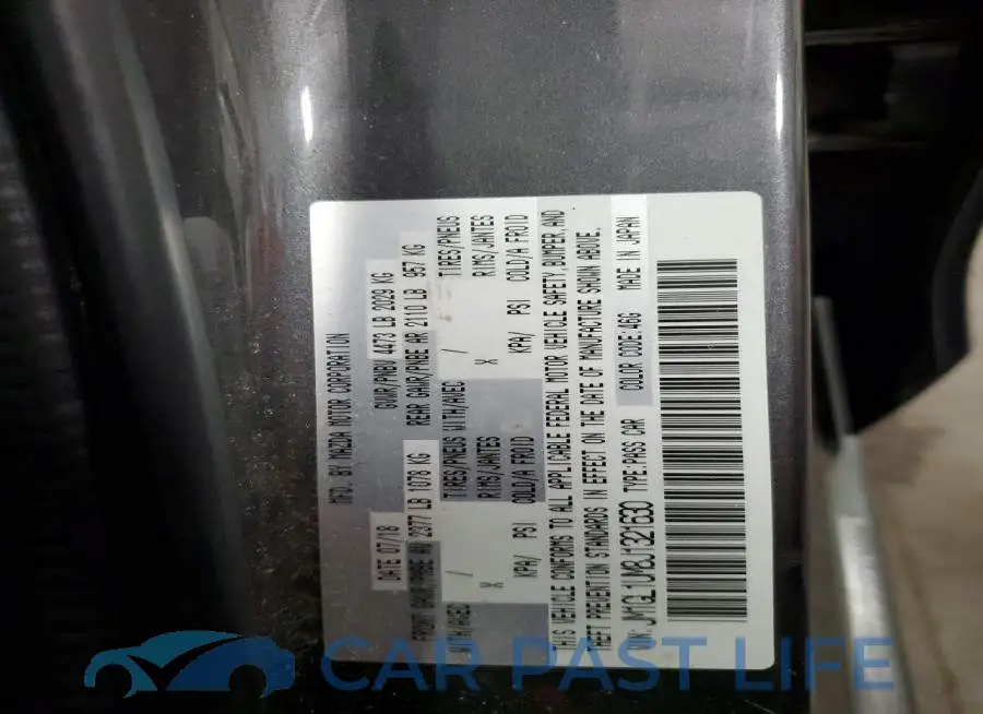 JM1GL1UM8J1321630# 12