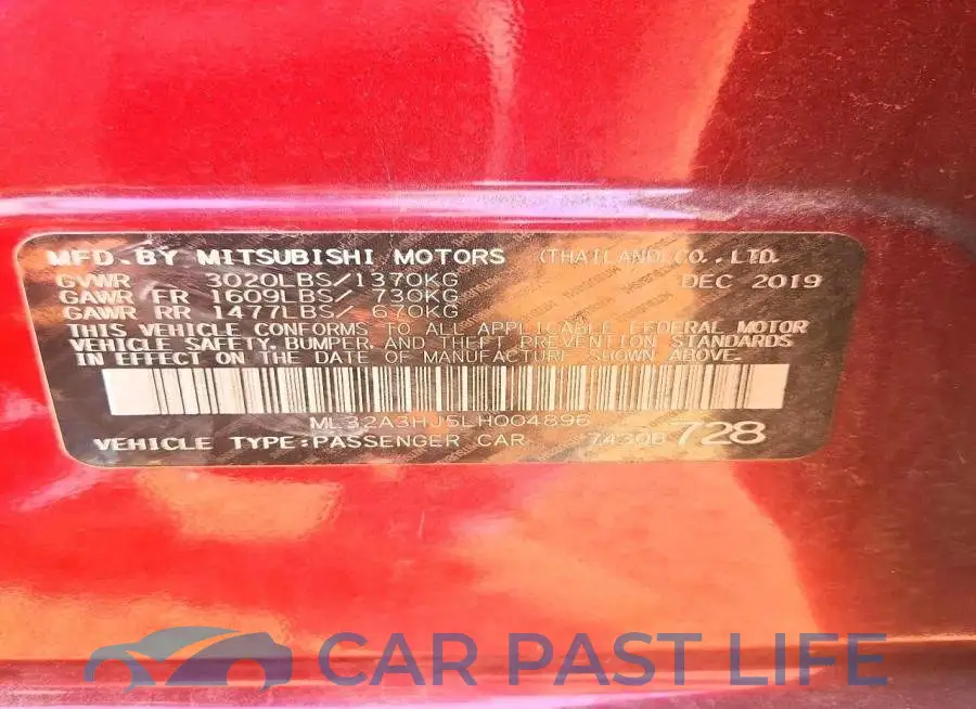 ML32A3HJ5LH004896# 12