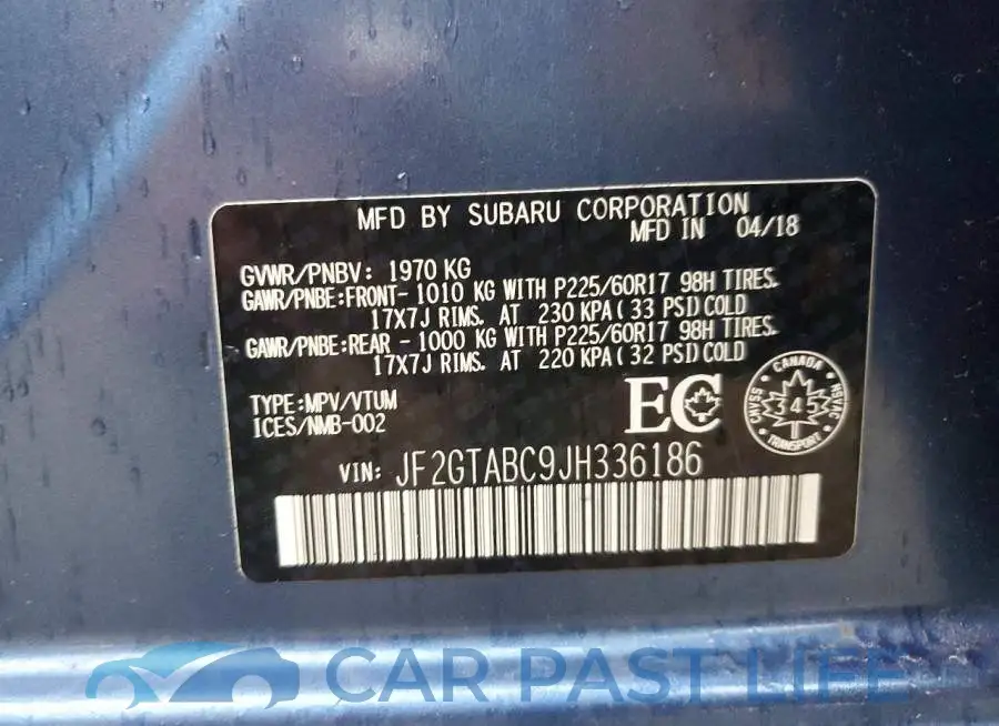 JF2GTABC9JH336186# 13