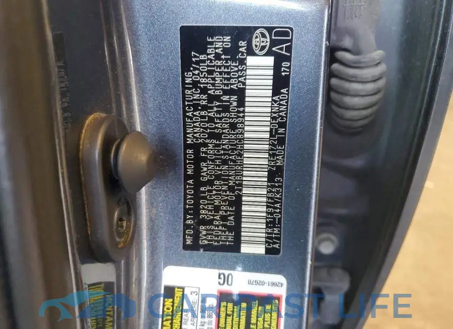 2T1BURHE2HC898944# 12