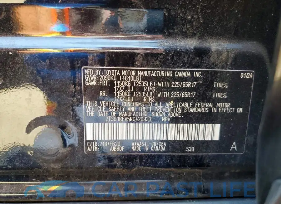 2T3G1RFV5RC420933# 14