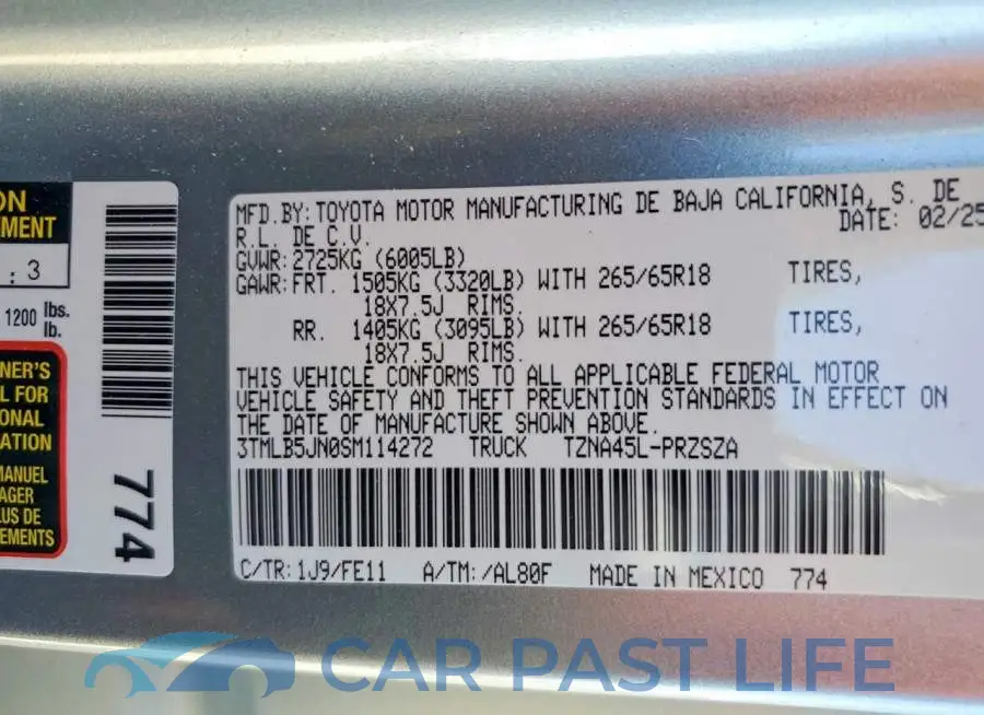 3TMLB5JN0SM114272# 13