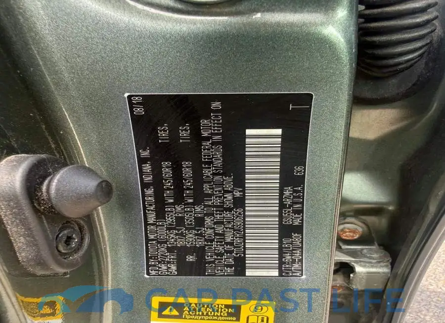 5TDJZRFH2JS906256# 12