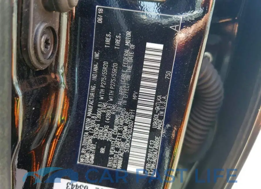 5TDKY5G10JS071811# 14