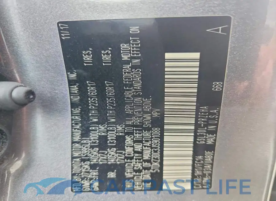 5TDKZ3DC3JS901088# 13