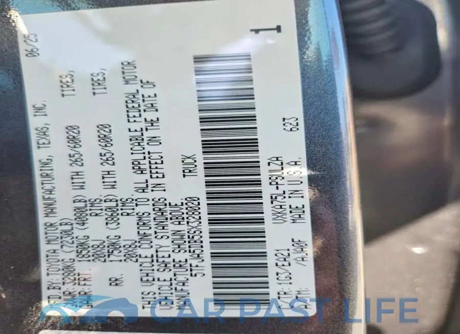 5TFJA5DB5SX328020# 12