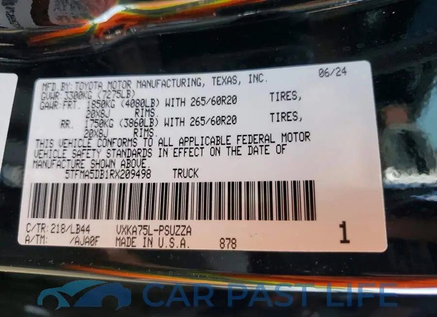 5TFMA5DB1RX209498# 12