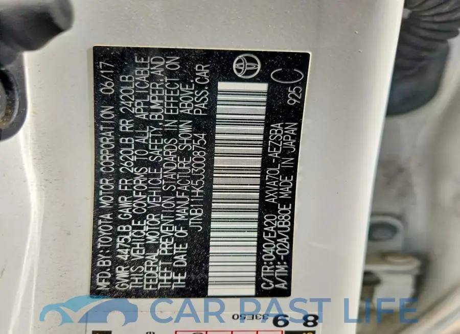 JTNB11HK5J3008754# 13