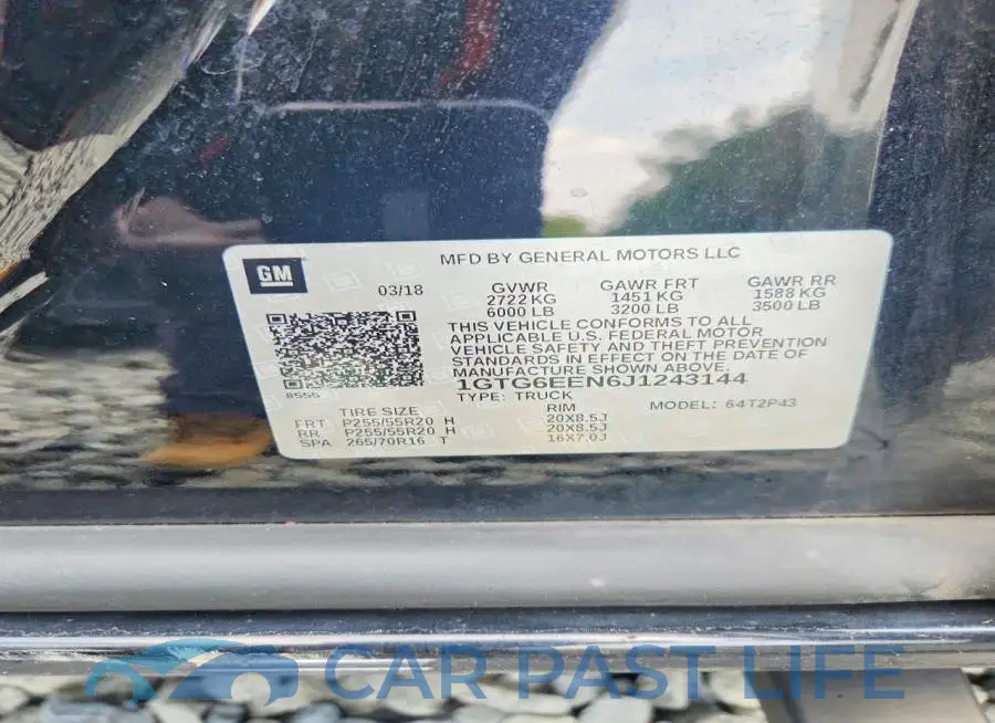 1GTG6EEN6J1243144# 12