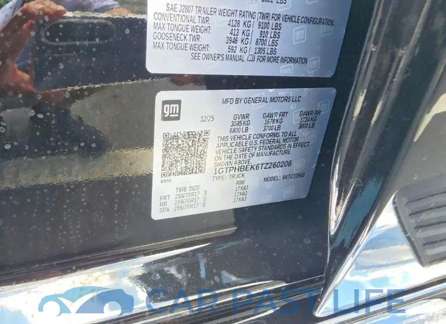 1GTPHBEK6TZ260206# 10