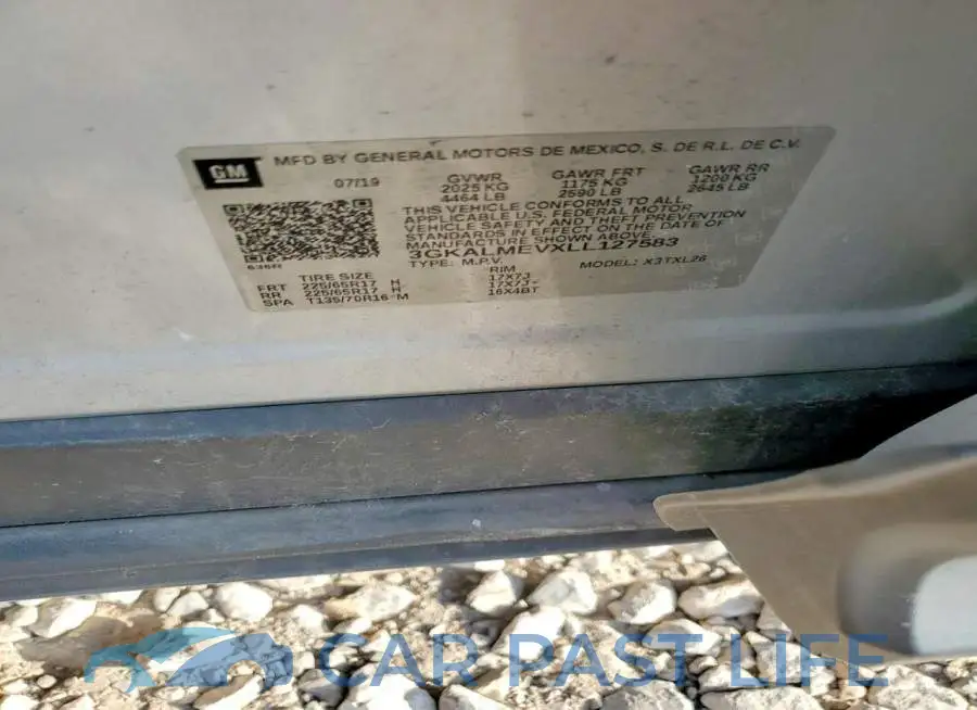 3GKALMEVXLL127583# 12