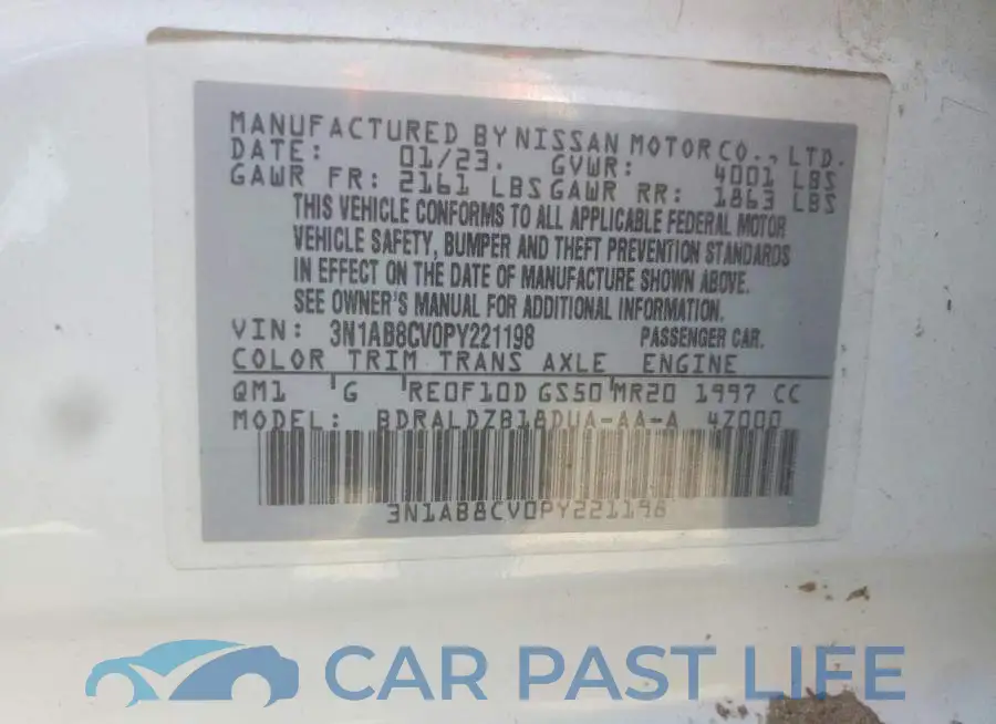 3N1AB8CV0PY221198# 13