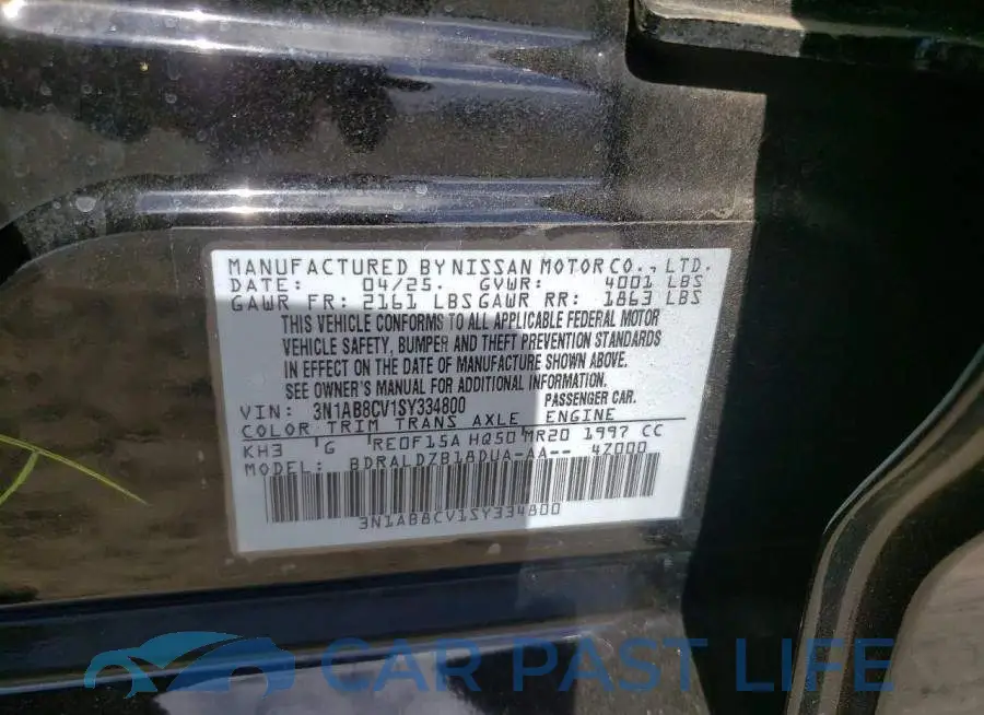 3N1AB8CV1SY334800# 12