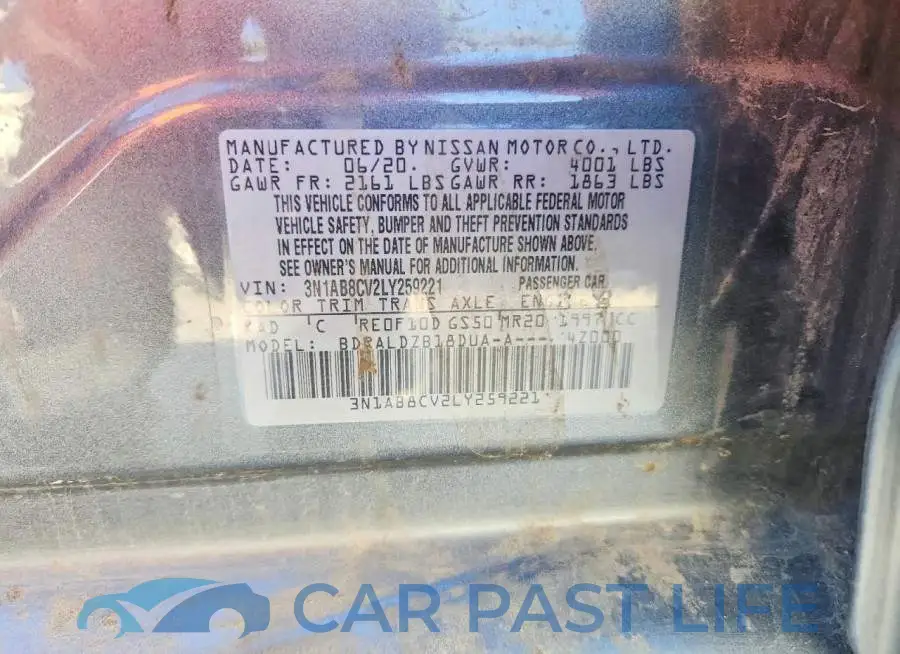 3N1AB8CV2LY259221# 12