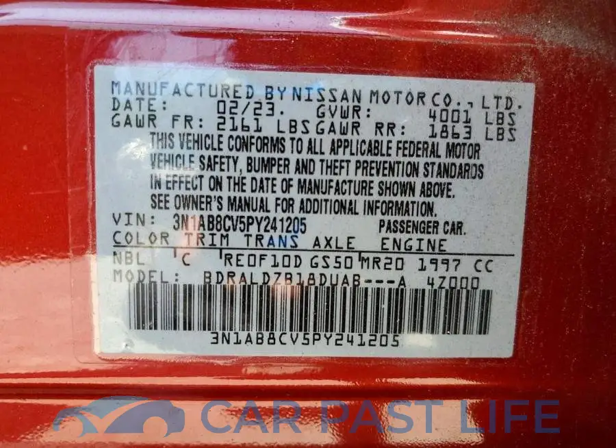 3N1AB8CV5PY241205# 12