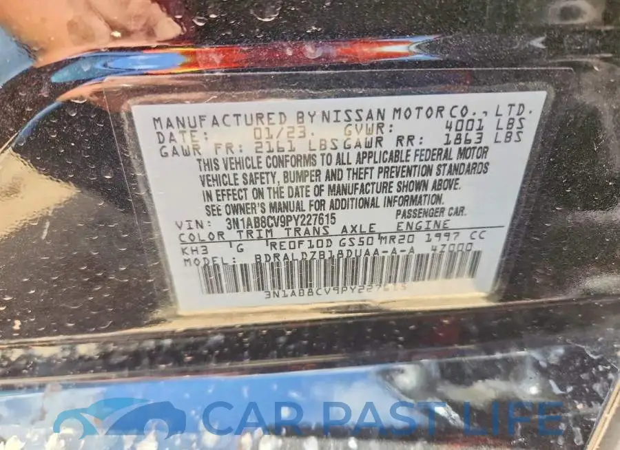 3N1AB8CV9PY227615# 12