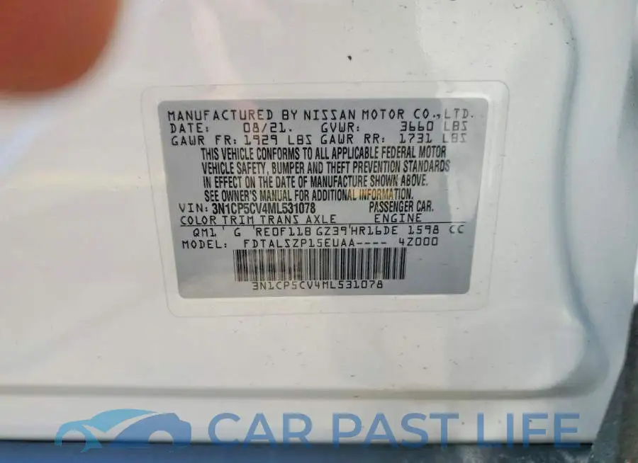 3N1CP5CV4ML531078# 13