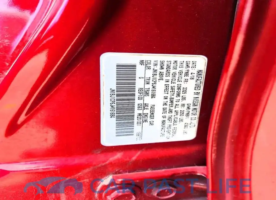 JN1BJ1CP6JW161684# 13