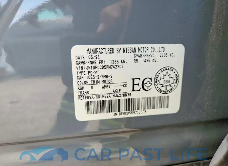 JN1DF0CD5RM742305# 13