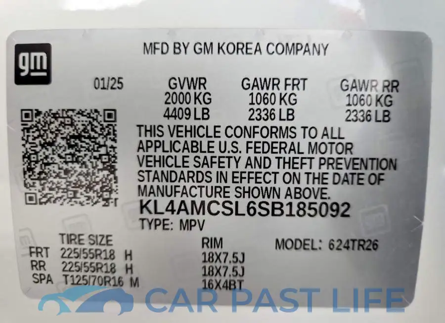 KL4AMCSL6SB185092# 13