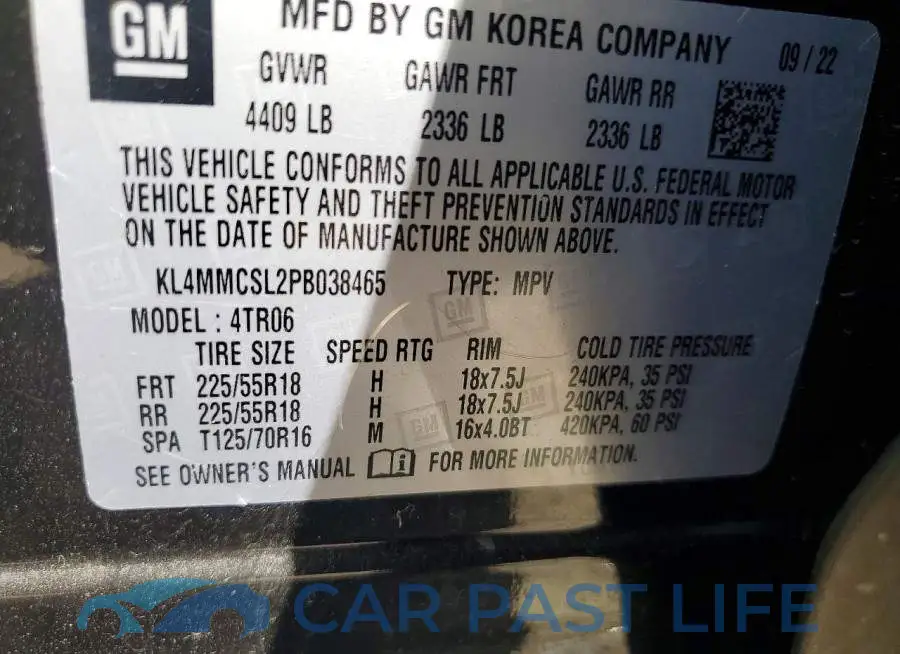 KL4MMCSL2PB038465# 13