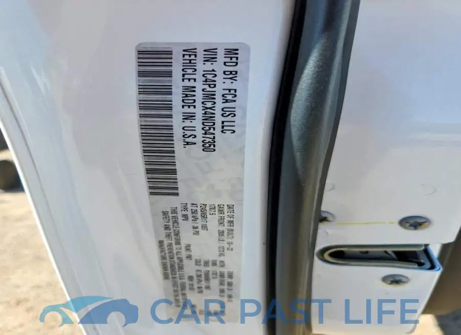 1C4PJMCX4ND547350# 14