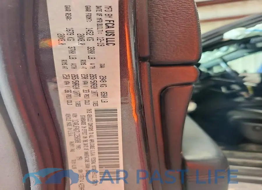 1C4RJFAG7LC250308# 14