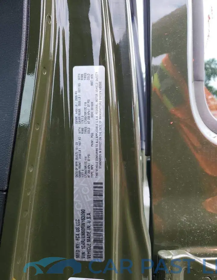 1C4RJXN60RW163090# 12