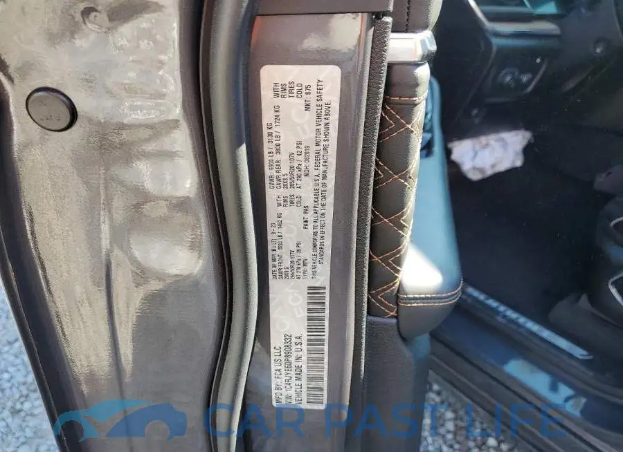 1C4RJYE60P8908332# 13