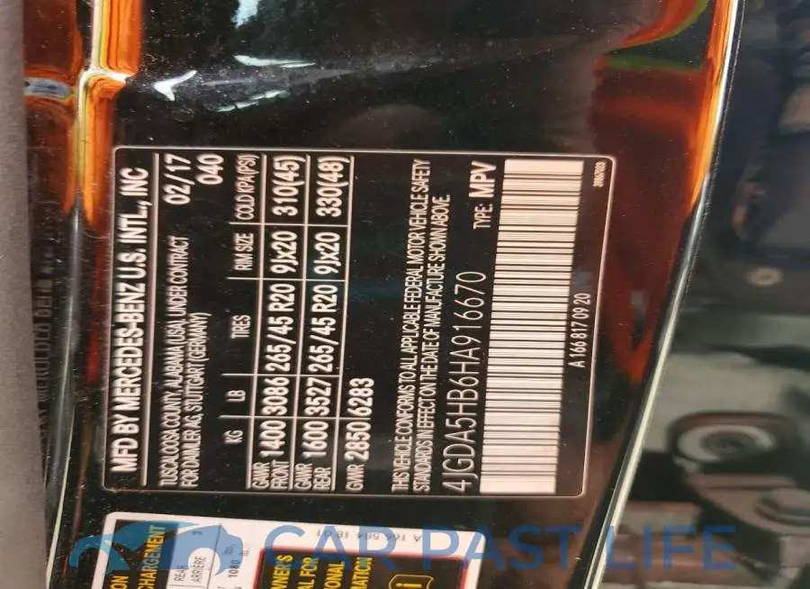 4JGDA5HB6HA916670# 14