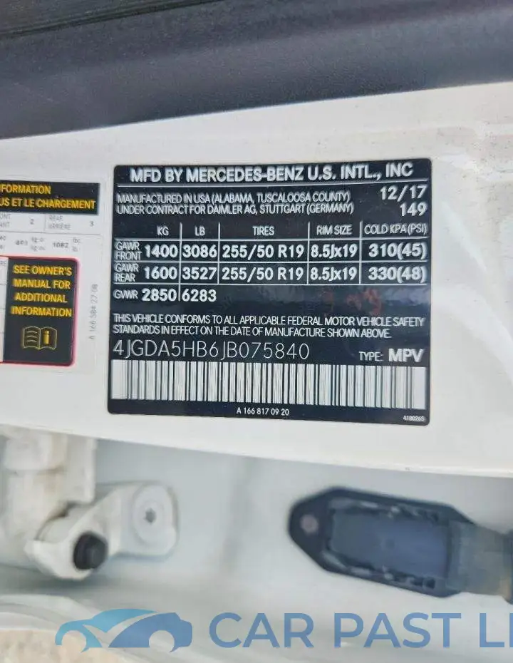 4JGDA5HB6JB075840# 13